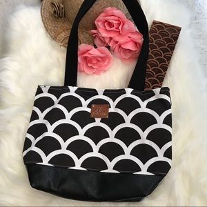 Custom made Mermaid Print Purse